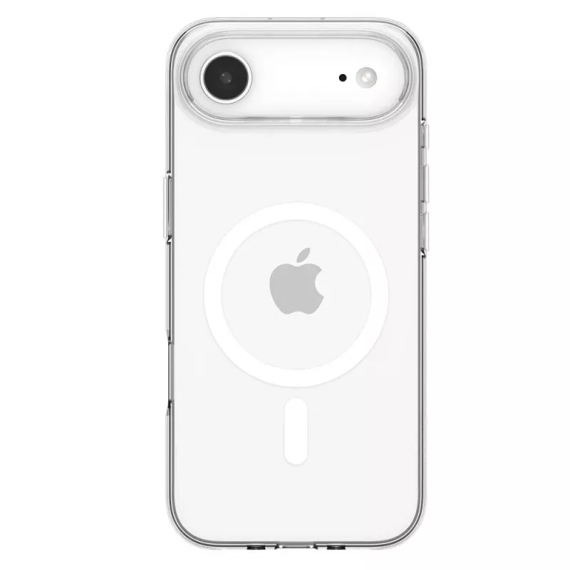 Spigen Liquid Crystal Mag Magsafe iPhone 17 Air trasparente/bianco