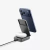 Spigen Essential Qi2 2-in-1 Wireless Charging Stand 25W MagSafe nero