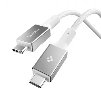 SPIGEN EB10015CC Essential cavo USB-C a USB-C 100W 150cm bianco
