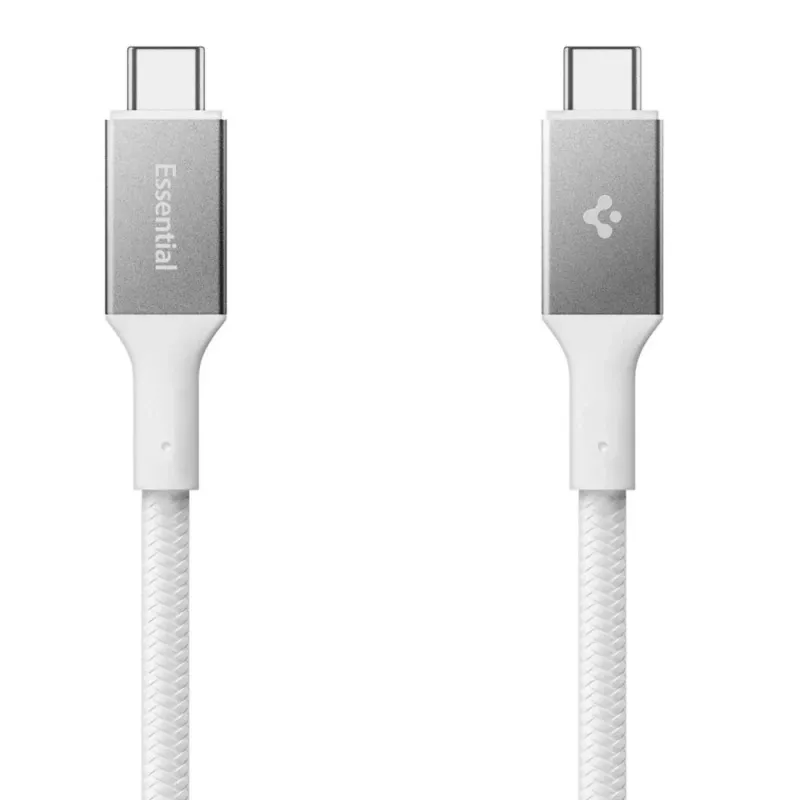 SPIGEN EB10015CC Essential cavo USB-C a USB-C 100W 150cm bianco