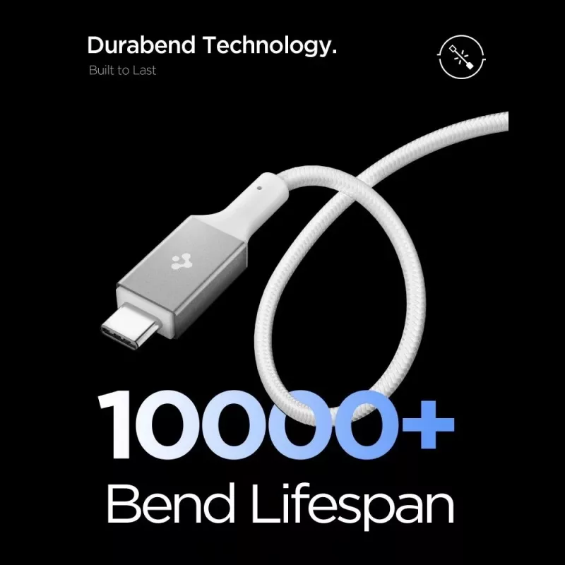 SPIGEN EB24015CC Essential cavo Type-C 240W 150cm bianco