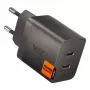 SPIGEN EE472EU-GAN Essential caricabatterie da rete 2 porte 47W Gunmetal