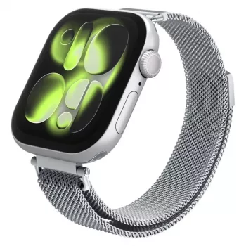 Spigen WBM4 cinturino in acciaio inox per Apple Watch 8/9/10/11/SE (40/41/42mm) Silver