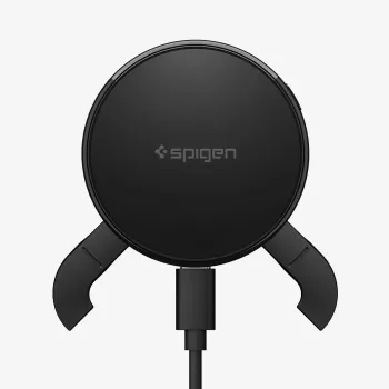SPIGEN EV25MFAQ Essential supporto auto magnetico Peltier MagSafe per bocchetta di aerazione con ricarica wireless 25W Qi2.2 Black