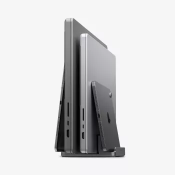SPIGEN LD208S4 supporto verticale per laptop Space Grey