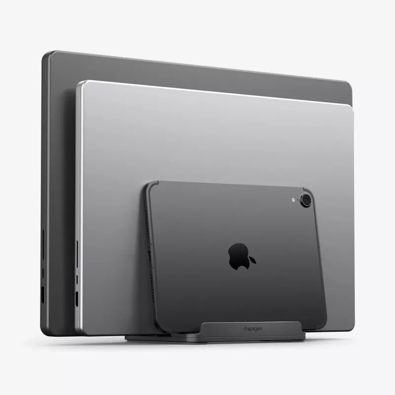 SPIGEN LD208S4 supporto verticale per laptop Space Grey
