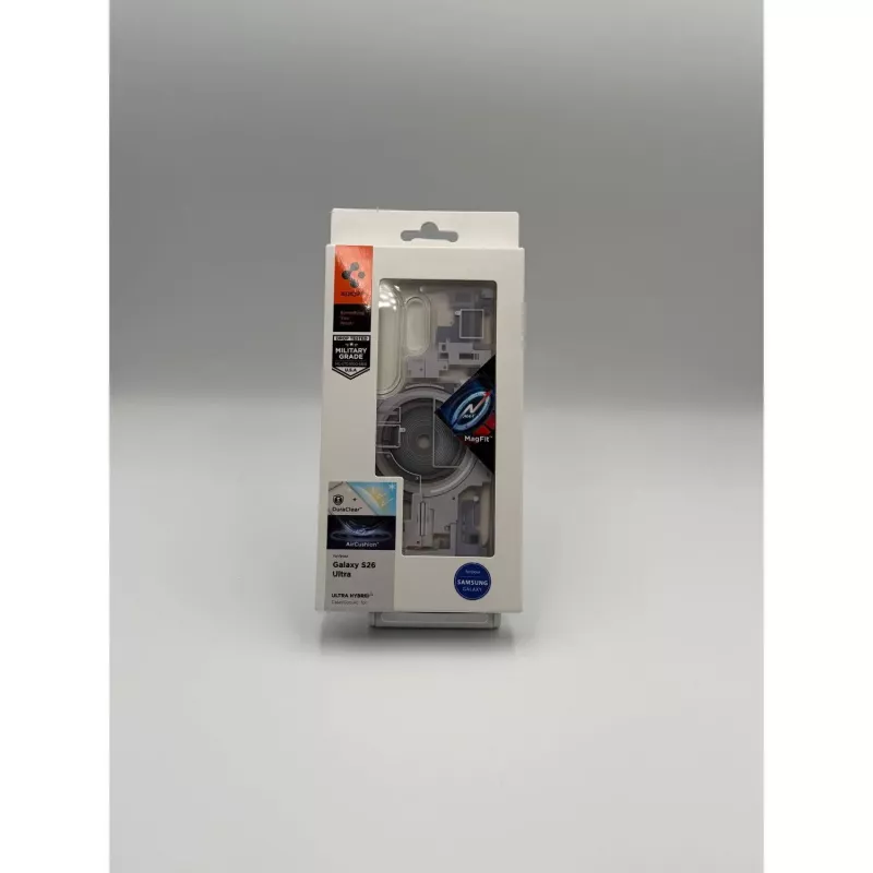 Spigen Ultra Hybrid Mag MagSafe Case per Samsung Galaxy S26 Ultra Zero One White