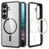 Spigen Ultra Hybrid Mag MagSafe Custodia per Samsung Galaxy S26+, trasparente/nera