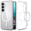 Spigen Ultra Hybrid Mag MagSafe Galaxy S26 trasparente/bianco