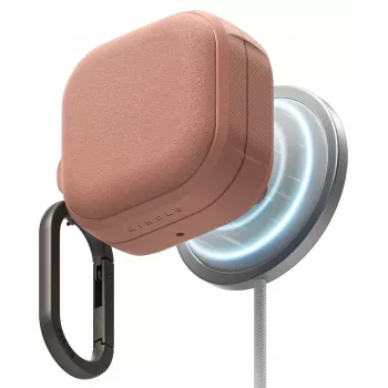 Ringke Onyx custodia Magnetic MagSafe per Samsung Galaxy Buds 4 / 4 Pro - Constant Coral