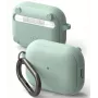 Ringke Onyx custodia Magnetic per Apple AirPods Pro 3, compatibile MagSafe, con moschettone, verde menta
