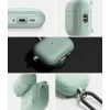 Ringke Onyx custodia Magnetic per Apple AirPods Pro 3, compatibile MagSafe, con moschettone, verde menta
