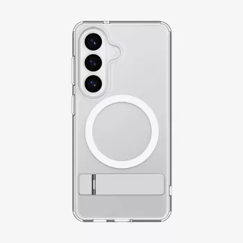 Spigen Ultra Hybrid S Mag custodia MagSafe per Samsung Galaxy S26+ - bianco trasparente