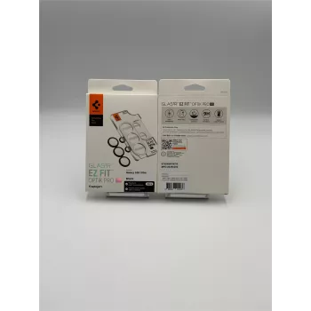 Spigen Optik Pro HD GLAS.TR EZ Fit protezione fotocamera confezione da 2 per Samsung Galaxy S26 Ultra - nero