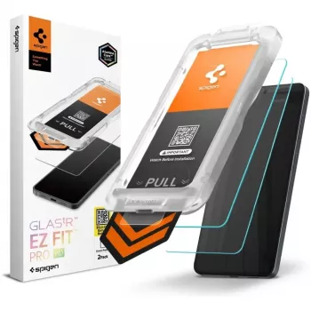 Spigen Glas.tR EZ Fit Pro AC HD pellicola protettiva in vetro temperato confezione da 2 per Samsung Galaxy S26+ Plus trasparente