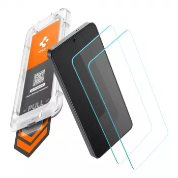 Spigen Glas.tR EZ Fit Pro AC HD pellicola protettiva in vetro temperato confezione da 2 per Samsung Galaxy S26+ Plus trasparente