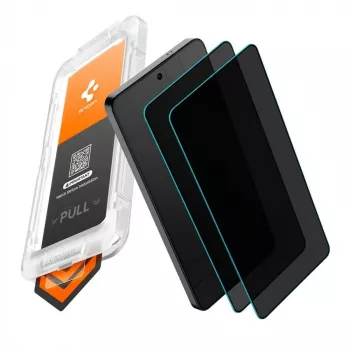 Spigen Glas.tR EZ Fit Pro AC HD pellicola privacy per Samsung Galaxy S26+ Plus confezione da 2