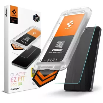 Spigen Glas.tR EZ Fit Pro AC HD pellicola protettiva in vetro temperato per Samsung Galaxy S26+ Plus, trasparente