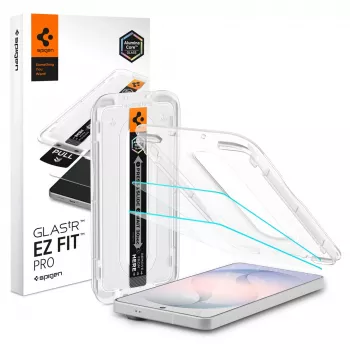 SPIGEN Glas.tR EZ Fit Pro AC pellicola protettiva in vetro temperato antiriflesso confezione da 2 per Samsung Galaxy S26, trasparente