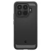 Spigen Rugged Armor Custodia per Xiaomi 15T Pro, nera opaca