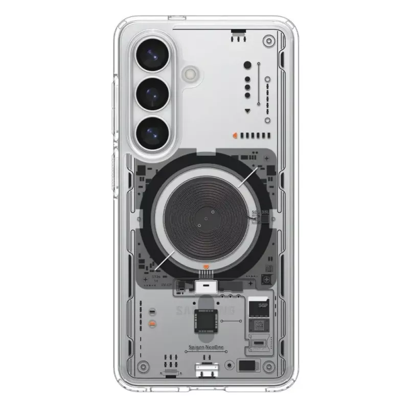 Custodia Spigen Ultra Hybrid Mag MagSafe per Samsung Galaxy S26+ Neo One - Trasparente