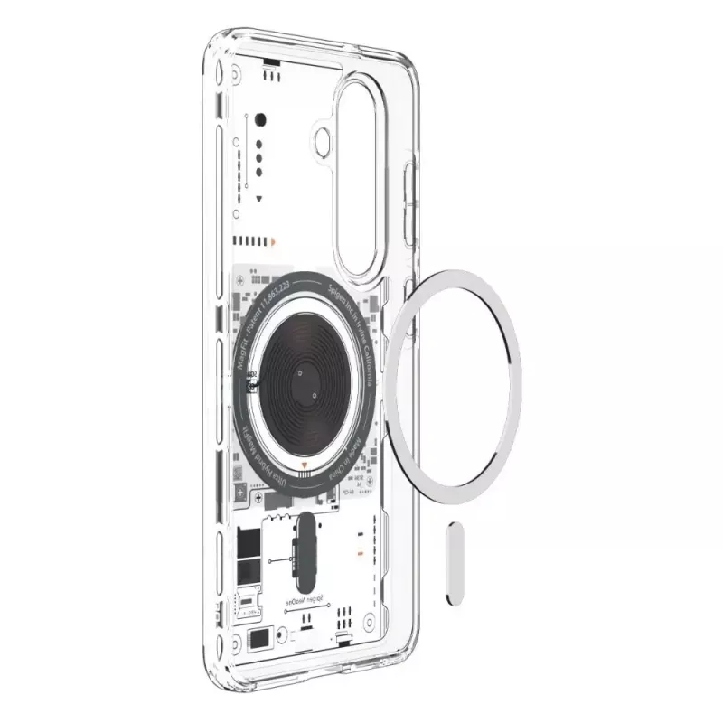 Custodia Spigen Ultra Hybrid Mag MagSafe per Samsung Galaxy S26+ Neo One - Trasparente
