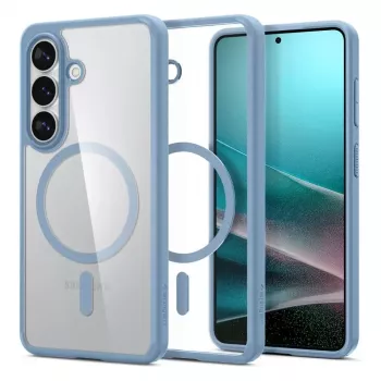 Custodia Spigen Ultra Hybrid Mag MagSafe per Samsung Galaxy S26+ - Crystal Clear Blue