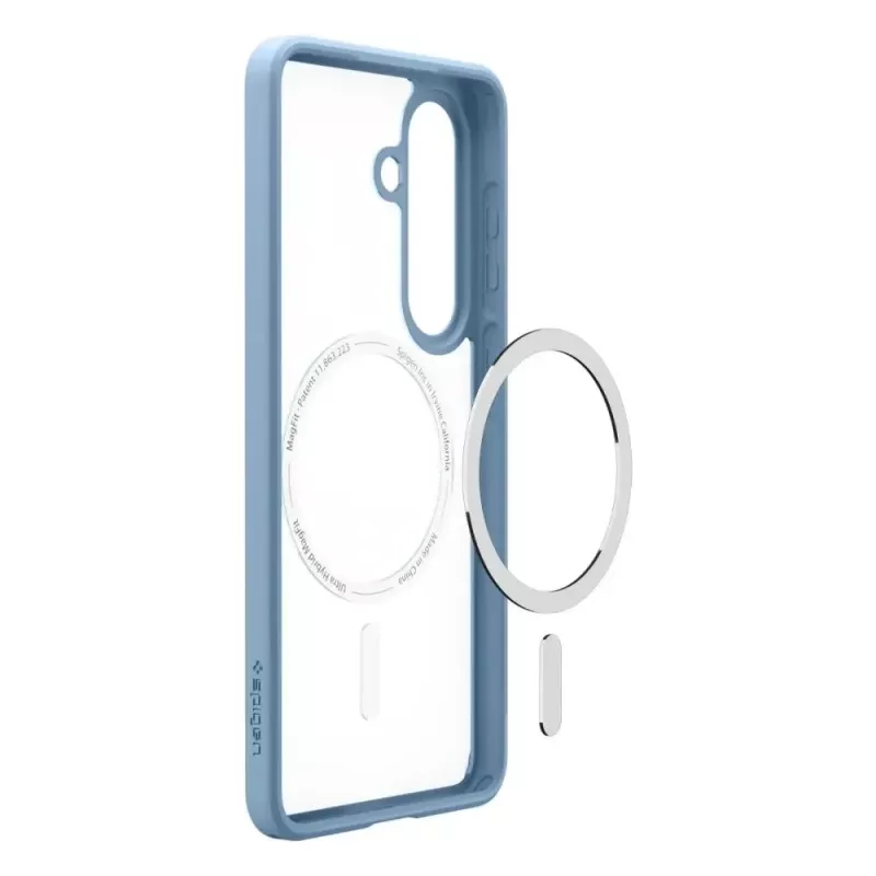 Custodia Spigen Ultra Hybrid Mag MagSafe per Samsung Galaxy S26+ - Crystal Clear Blue