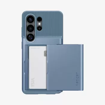 SPIGEN Slim Armor CS Galaxy S26 Ultra azzurro