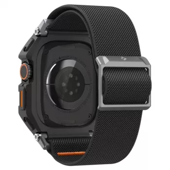 SPIGEN Lite Fit Pro e vetro temperato Apple Watch Ultra 1 / 2 / 3 (49 mm) nero opaco