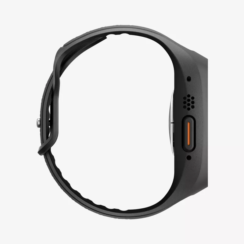 SPIGEN Liquid Air Pro e vetro temperato Apple Watch Ultra 1 / 2 / 3 (49 mm) nero