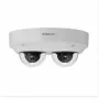 HANWHA VISION PNM-C7083RVD telecamera dome IR multidirezionale di rete, 2x 2MP, 3-6mm, WDR 150dB, IP66, IK10, PoE+