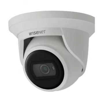 Hanwha Techwin WISENET serie A telecamera turret IR di rete 2MP Flateye PoE, obiettivo a focale fissa 3mm