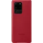 Samsung Galaxy S20 Ultra Leather Cover rossa