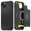 Spigen Rugged Armor Mag compatibile MagSafe custodia per iPhone 14 nero opaco