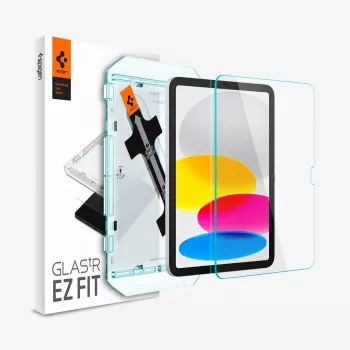 Spigen Glas.tR EZ Fit pellicola proteggi schermo per Apple iPad 10,9 pollici (10ª generazione, 2022) - vetro temperato