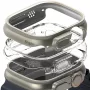Ringke Slim Confezione da 2 Apple Watch Ultra (49 mm) Clear & Titanium Grey