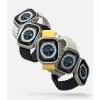 Ringke Slim Confezione da 2 Apple Watch Ultra (49 mm) Clear & Titanium Grey