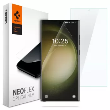 Spigen Neo Flex Pellicola Protettiva per Samsung Galaxy S23 Ultra (Trasparente) - Confezione da 2