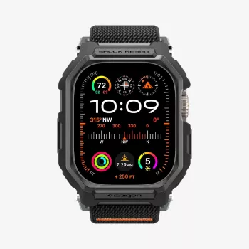 SPIGEN Lite Fit Pro Apple Watch Ultra 1 / 2 / 3 (49 mm) Nero Opaco