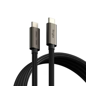 RINGKE cavo USB 3.2 Gen 2x2 Type-C PD 240W 200cm nero