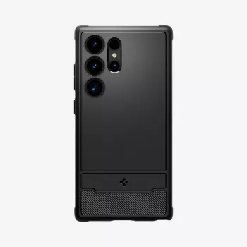 Spigen Rugged Armor Case per Samsung Galaxy S24 Ultra - nero opaco