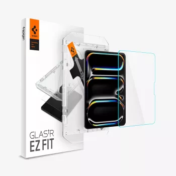 Spigen iPad Pro 11 inch 2024 Glas.tR EZ Fit Pellicola protettiva in vetro temperato