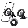 SPIGEN MFT13 supporto auto magnetico MagSafe per cruscotto e bocchetta di ventilazione, argento