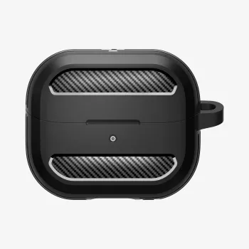 Spigen Rugged Armor Case per Samsung Galaxy Buds 3 / Buds 3 Pro - nero opaco