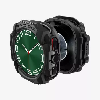 Spigen Rugged Armor Samsung Galaxy Watch Ultra (47mm) nero opaco