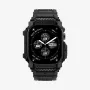 SPIGEN Rugged Armor Pro Apple Watch 10/11 (42 mm) Matte Black custodia con cinturino integrato