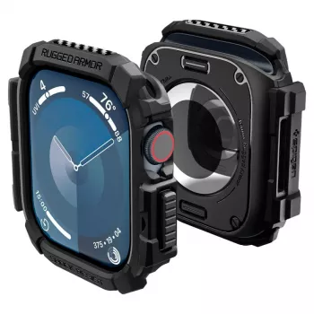 SPIGEN Rugged Armor Apple Watch 10 / 11 (46 mm) nero opaco