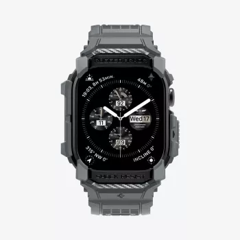 SPIGEN RUGGED ARMOR PRO APPLE WATCH 10 / 11 (46 MM) GRIGIO SCURO