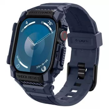 SPIGEN RUGGED ARMOR PRO APPLE WATCH 10 / 11 (46 MM) BLU NAVY